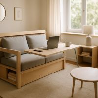 Support télétravail canapé/bureau DIY