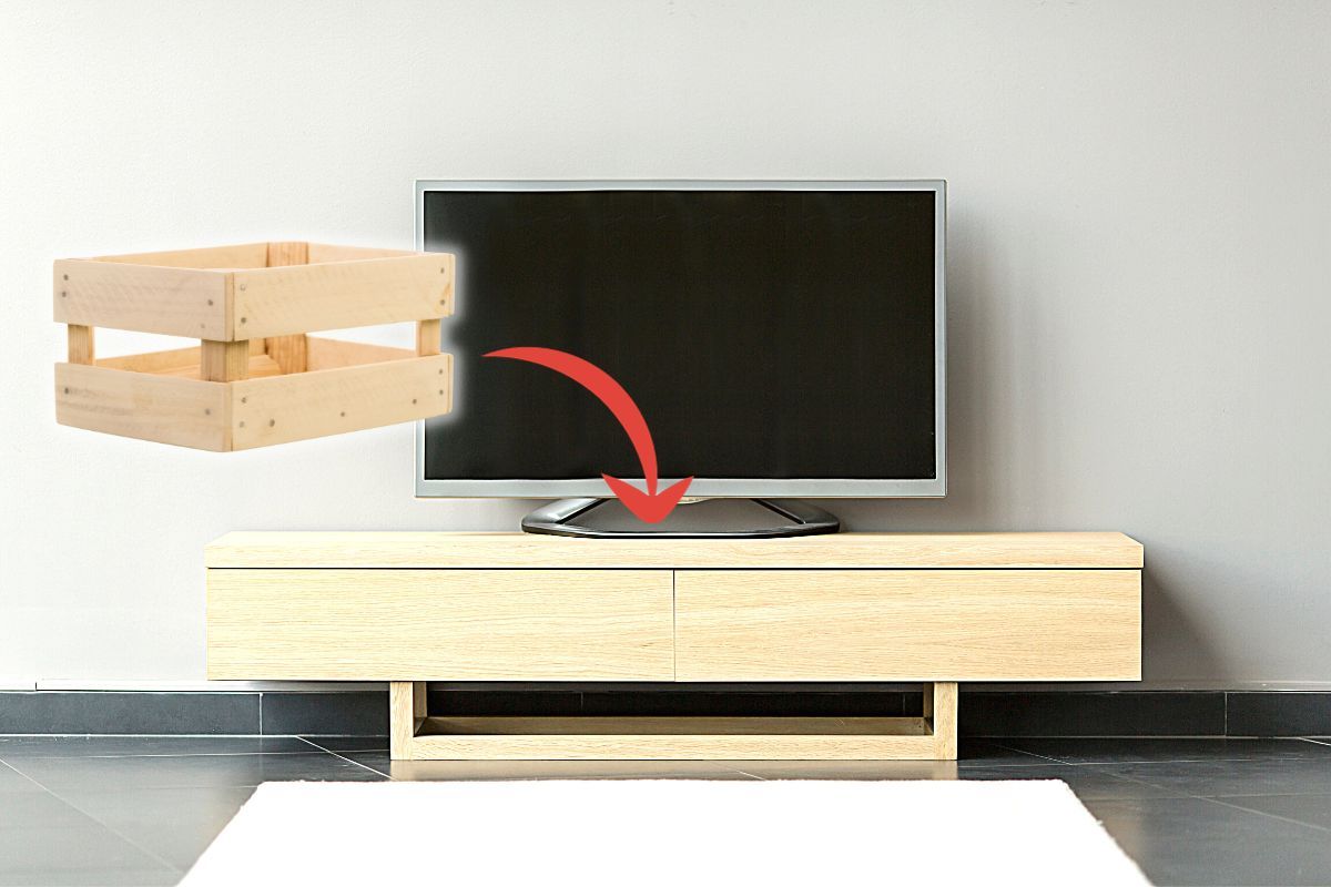 Faites votre propre meuble TV : 5 étapes simples pour fabriquer un meuble TV avec des caisses