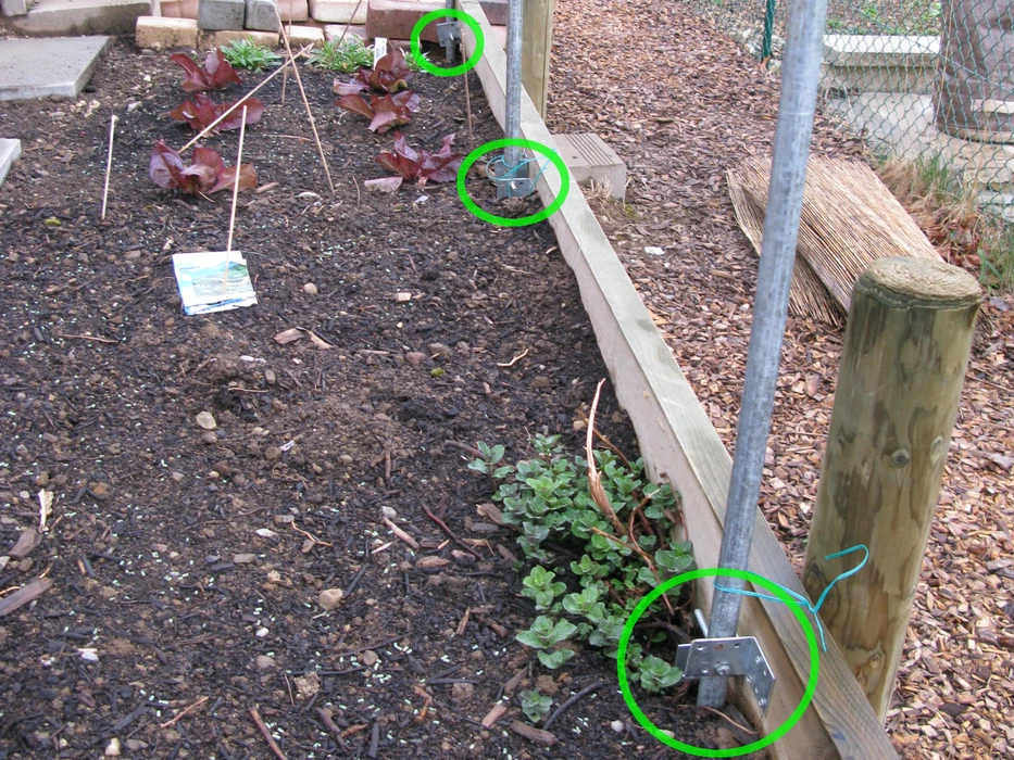 Installation abri pour tomate