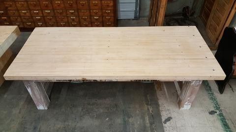 Fabrication table en bois