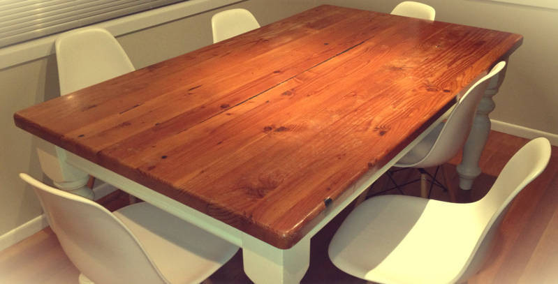 Table en bois DIY