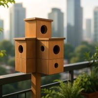 Fabriquer un nichoir urbain modulable