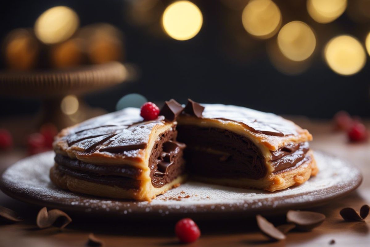 galette des rois au chocolat : recette facile