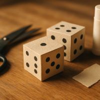 Créer facilement des dés en papier !