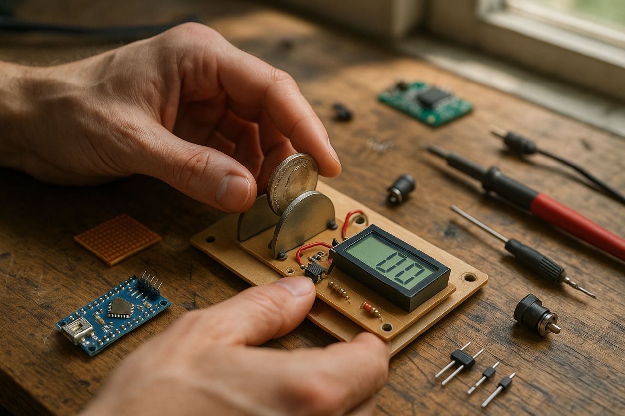 Fabriquer un compteur de pièces facile