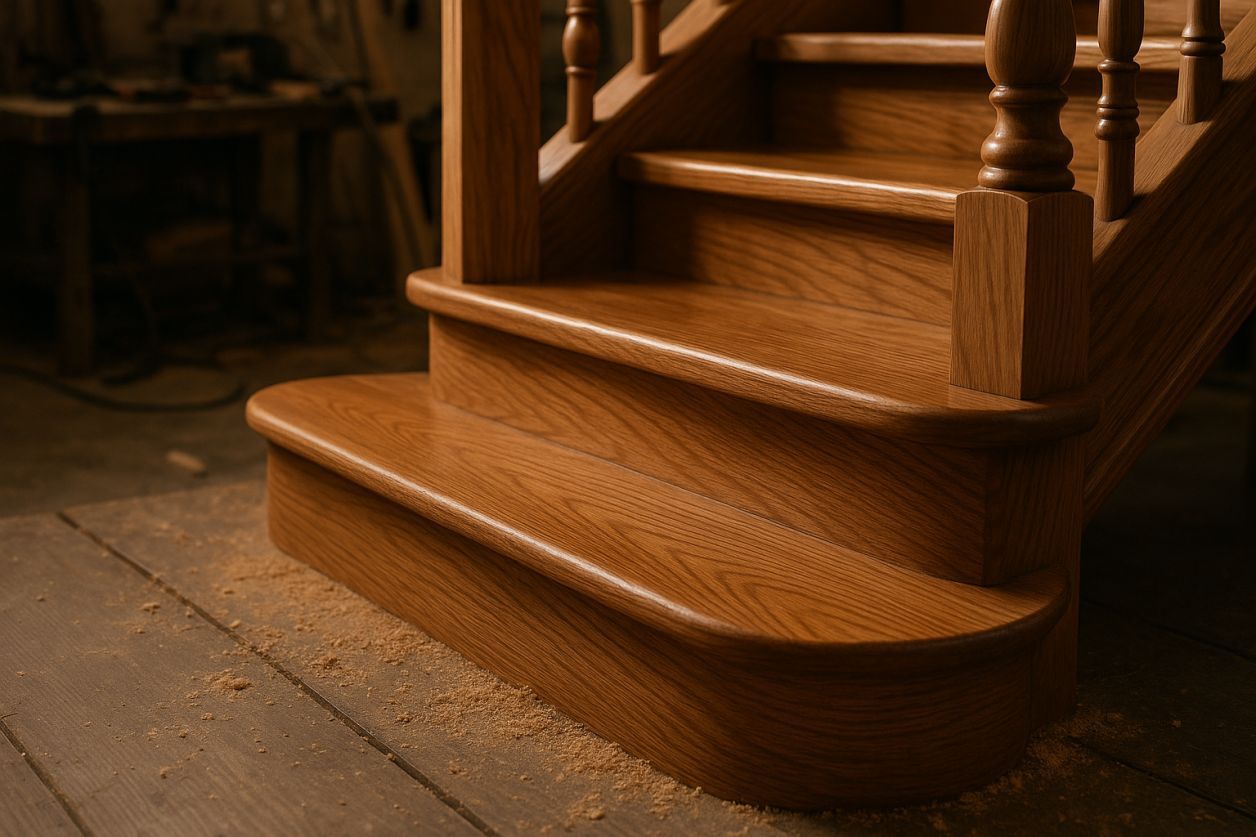 Fabriquer un escalier en bois solide