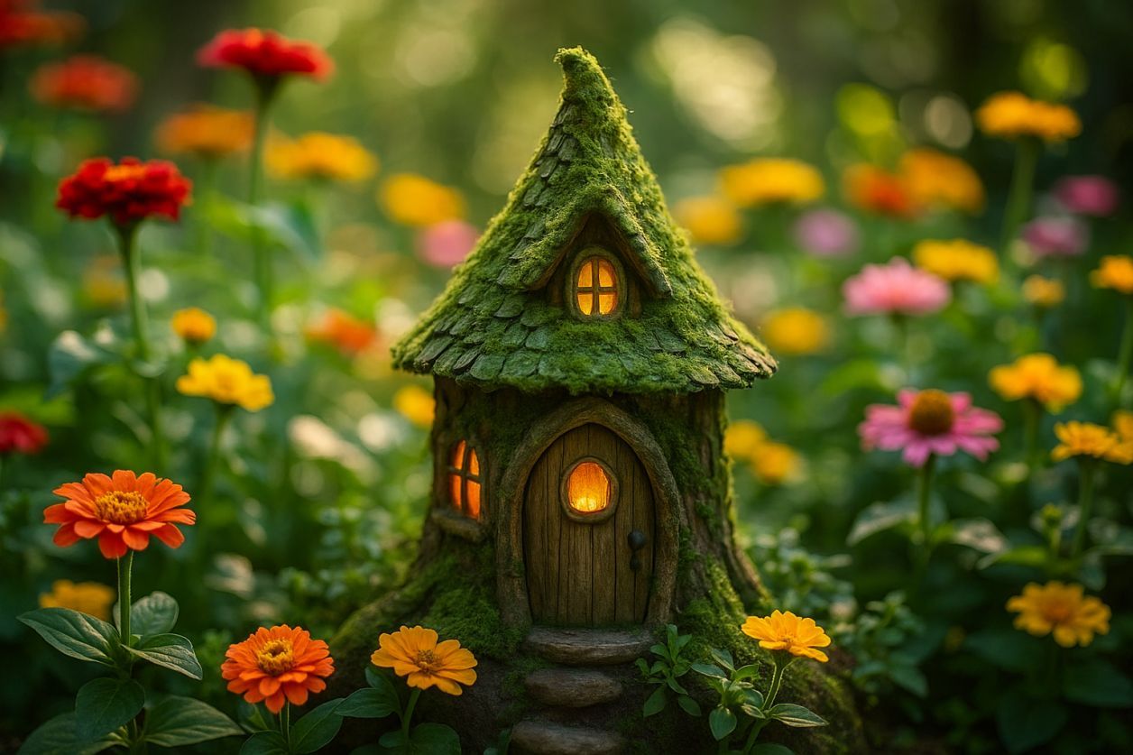 Fabriquer une maison de lutin magique
