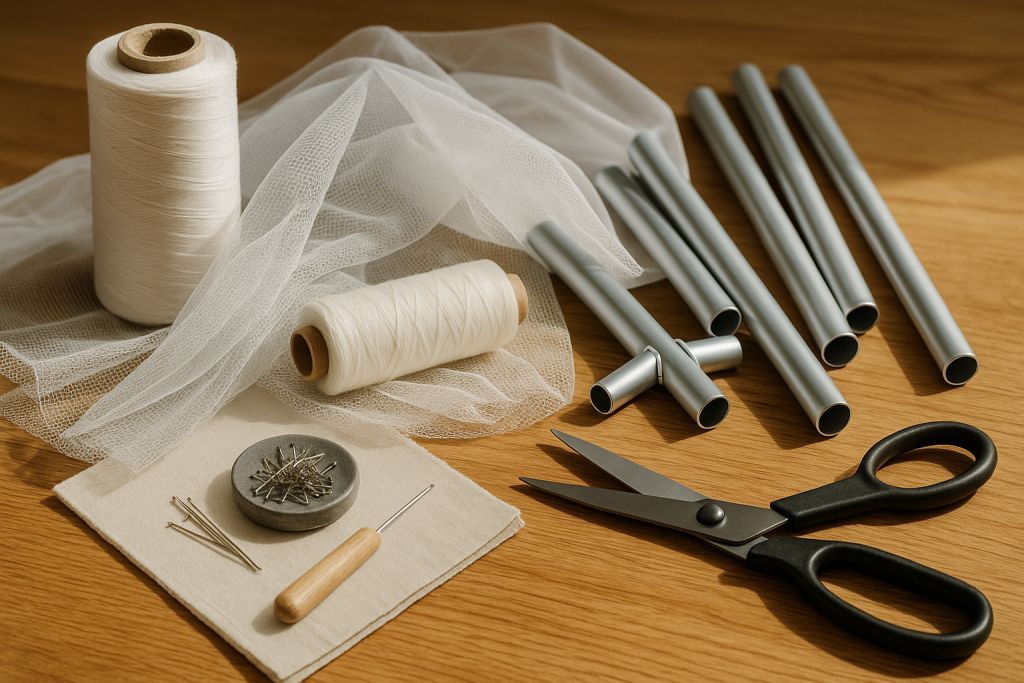 Fabriquer une moustiquaire facile et pas cher