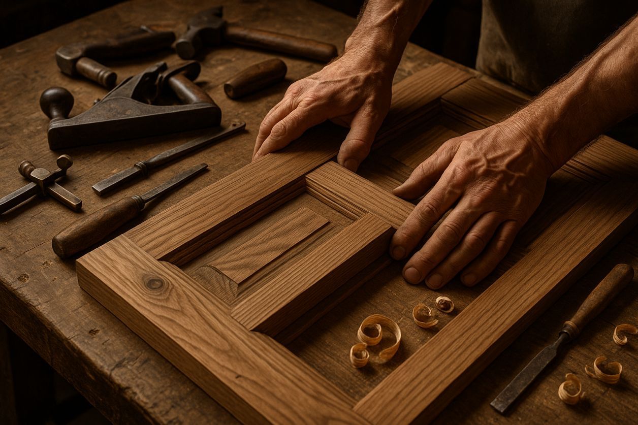 Fabriquer une porte en bois facilement