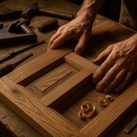 Fabriquer une porte en bois facilement