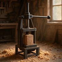 Fabriquer une presse à briquette bois