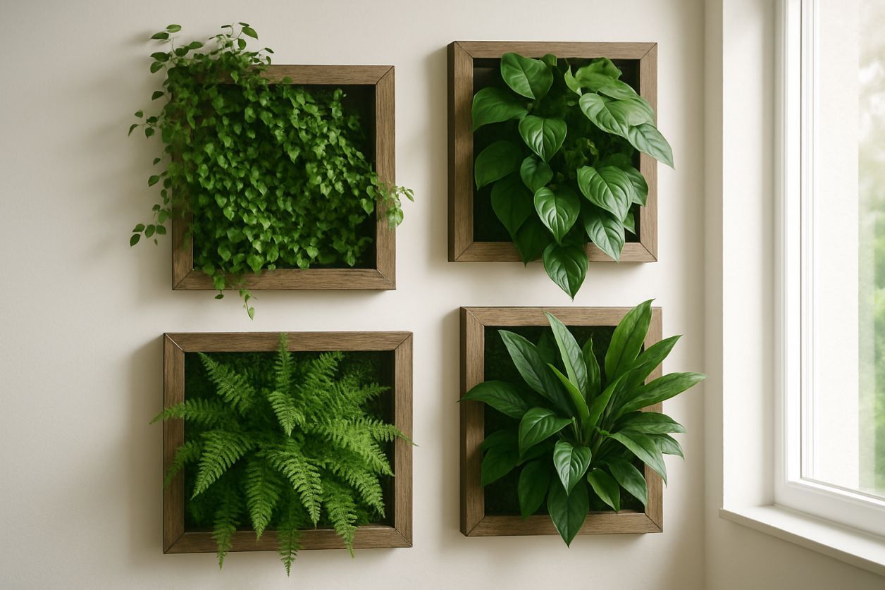 Jardinière verticale intérieure facile