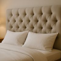 Tuto DIY : tête de lit capitonnée chic