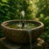 Fontaine de jardin DIY simple et rapide