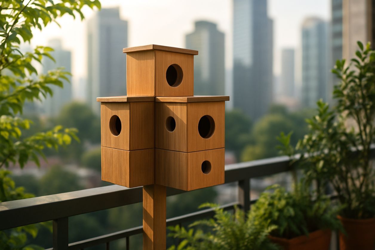 Fabriquer un nichoir urbain modulable