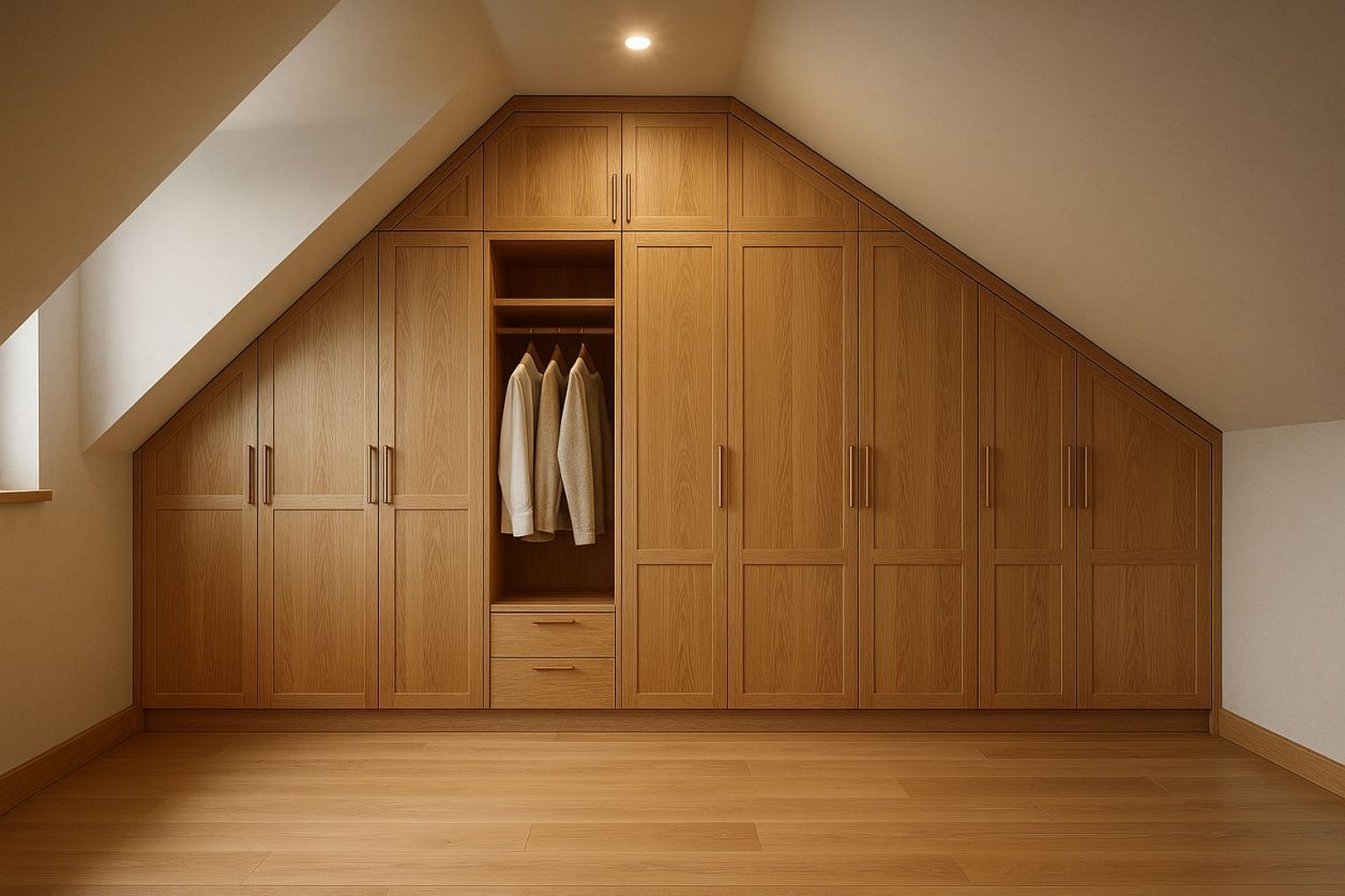 Dressing sous pente : idée facile à faire