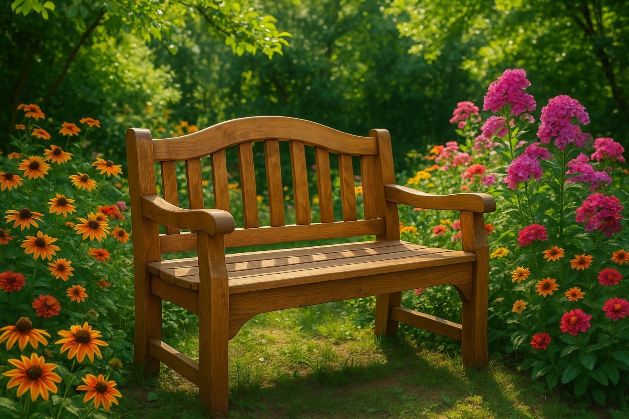 Un banc de jardin DIY qui fait sensation