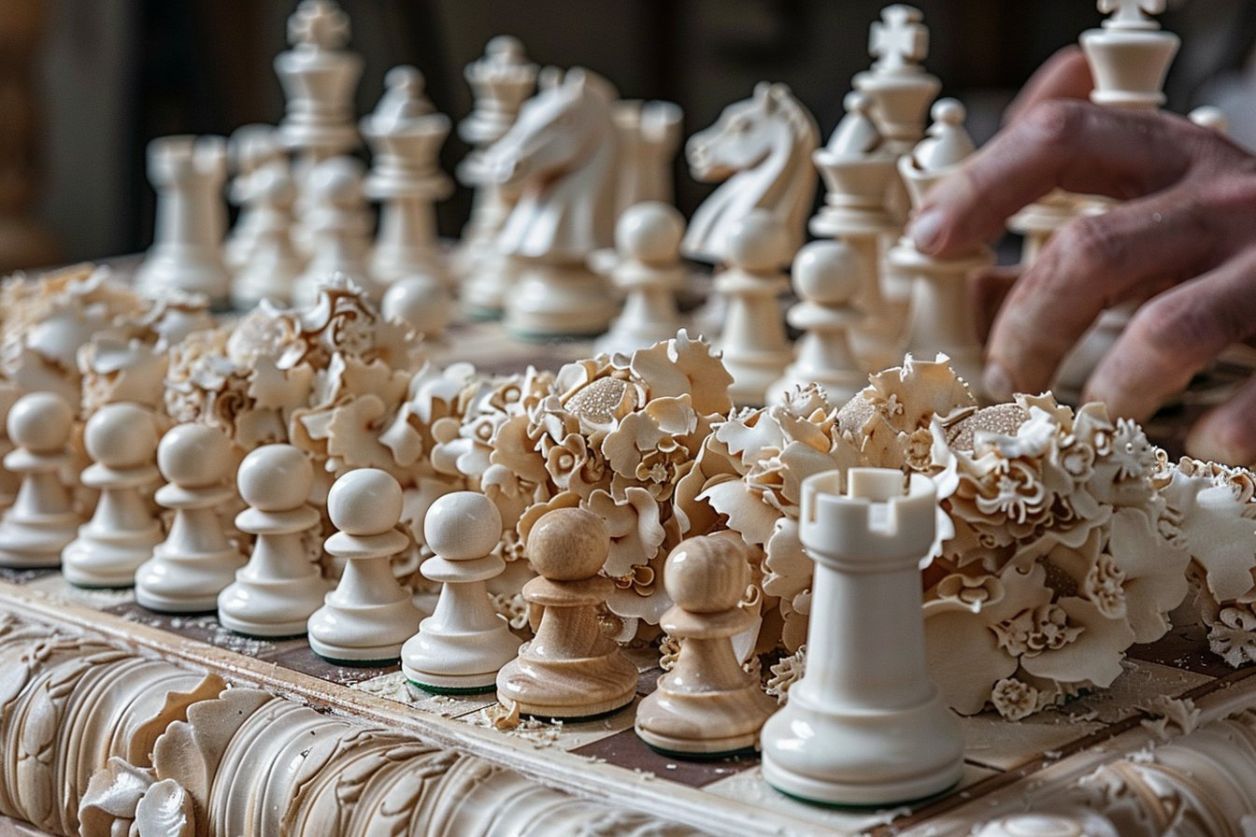 Fabrication d'un jeu d'échecs : guide étape par étape pour un rendu professionnel
