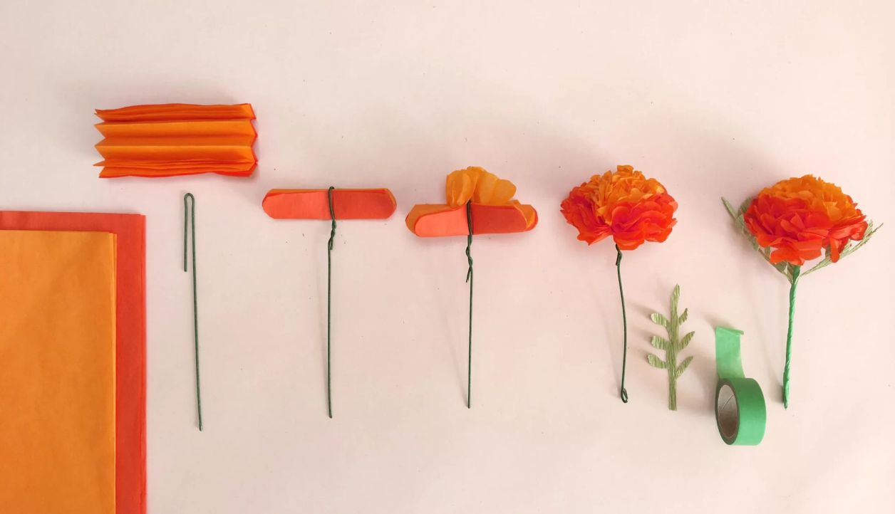 Comment fabriquer des fleurs en papier ?