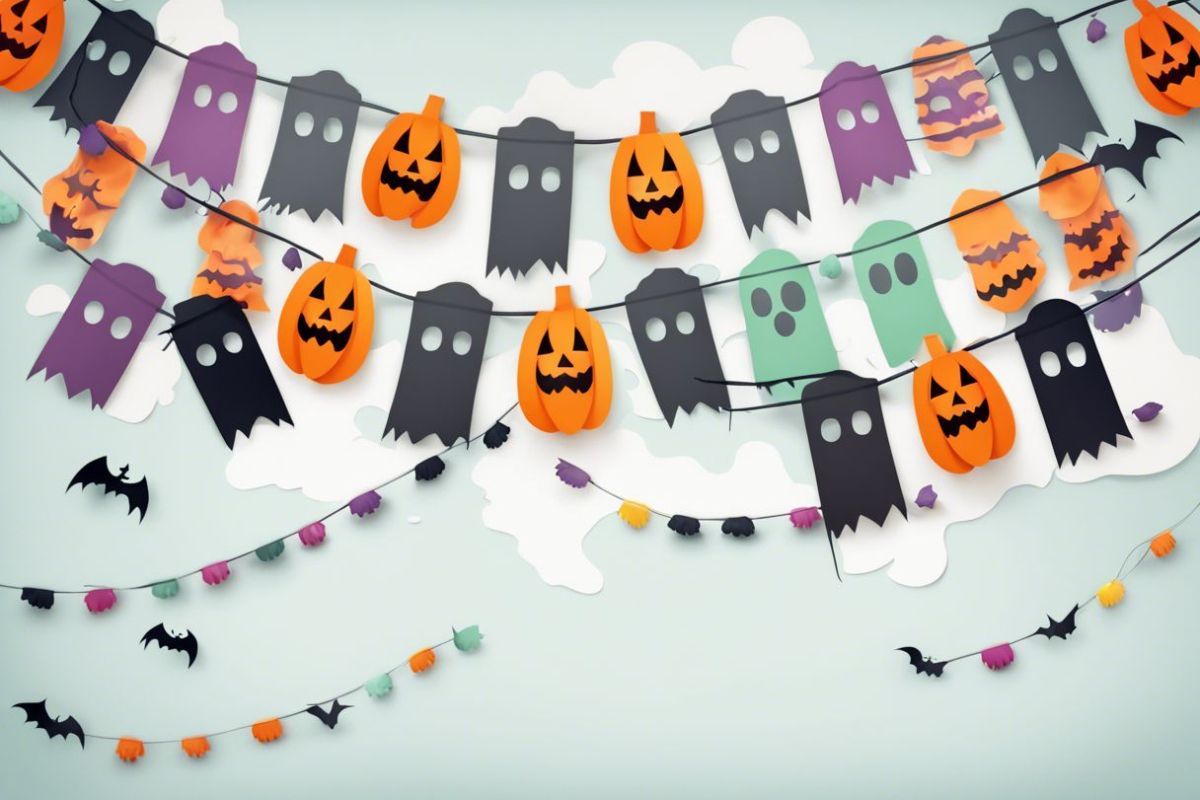 DIY : Créez votre guirlande d'Halloween en papier