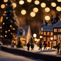 Créez votre propre support pour village de Noël