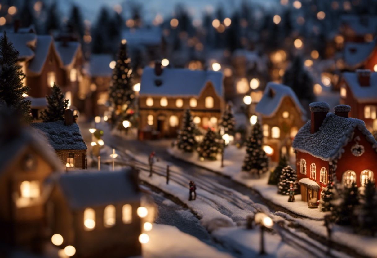 Créez votre propre village de Noël professionnel