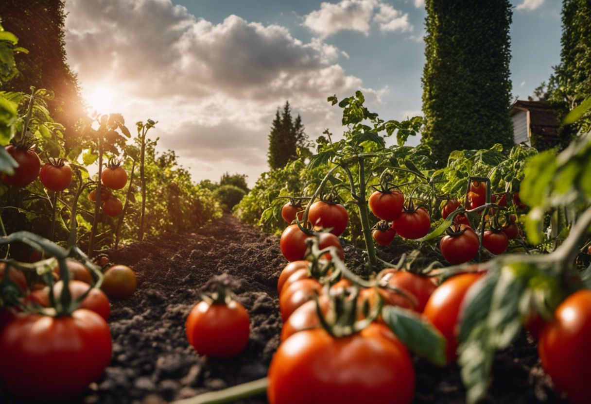 Jardinage rentable: ajoutez un toit de tomates