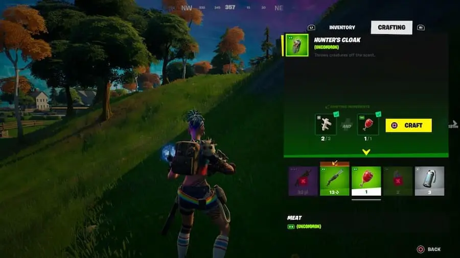 Comment fabriquer la cape du chasseur dans Fortnite ?