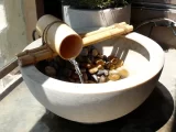 Fontaine en bambou DIY