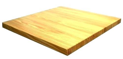 Support table en bois