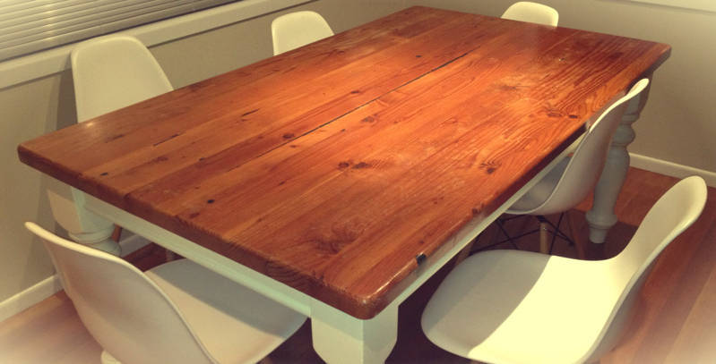 Table en bois DIY